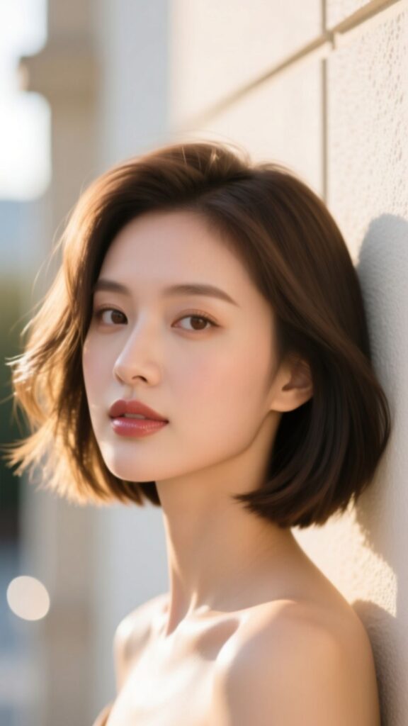 Angled Bob with Soft Ends