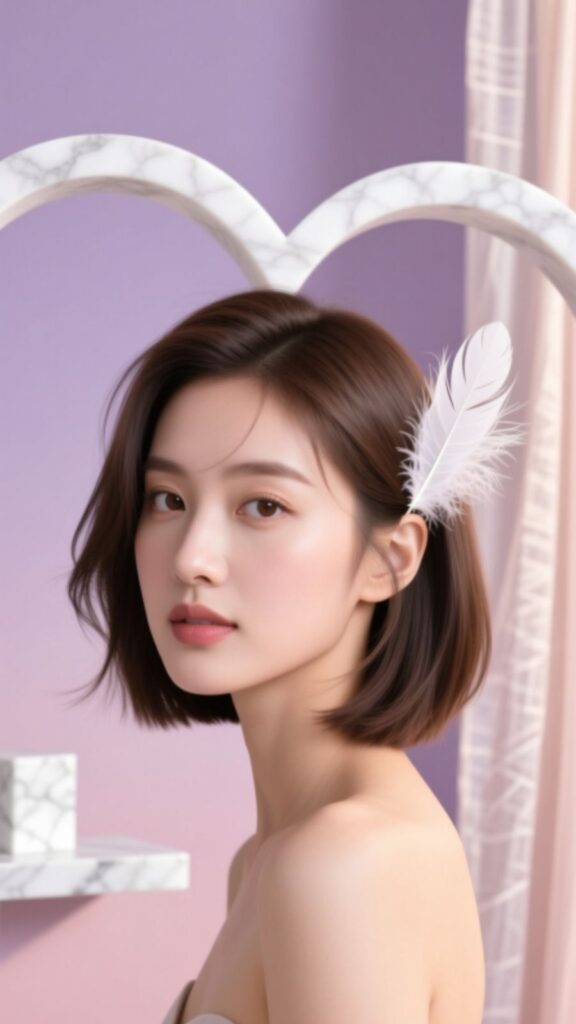 Feathered Medium Cut