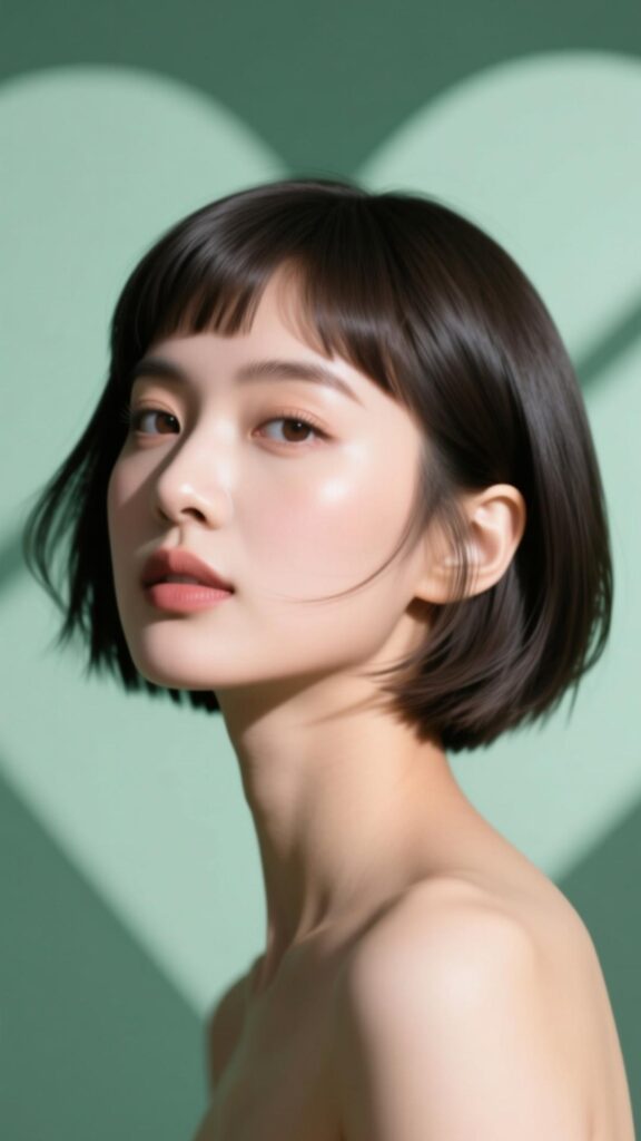 Pixie Cut with Side Fringe