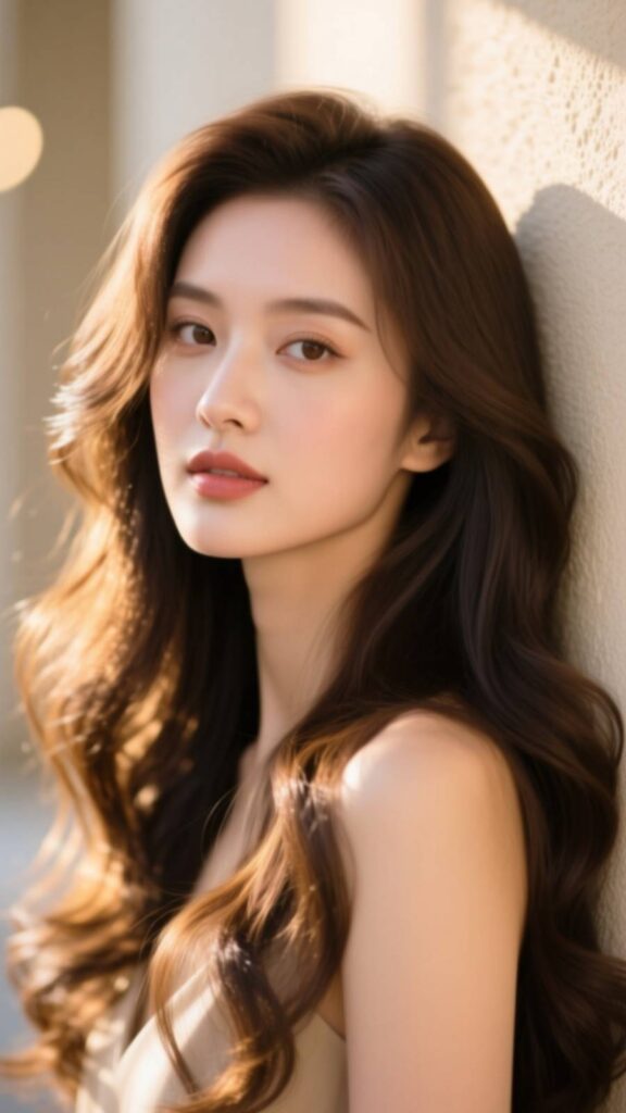 Shoulder-Length Blunt Bob with Curled Ends