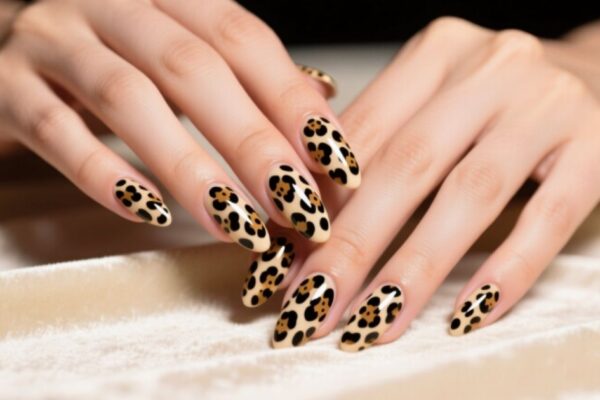 Leopard Nail Art