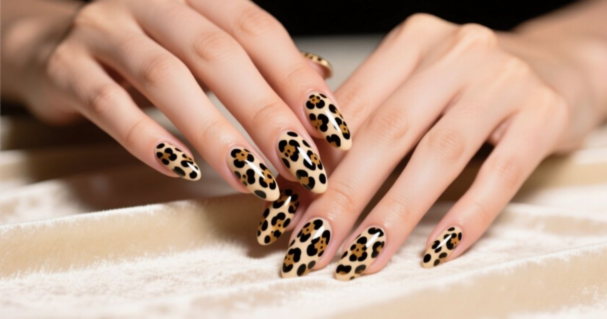 Leopard Nail Art