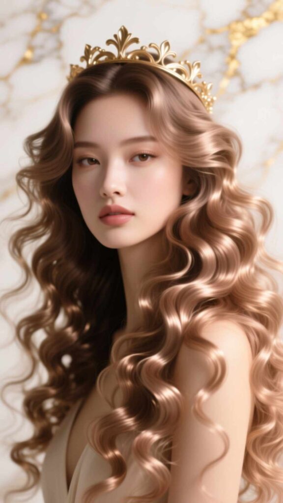 Long Glamorous Curls