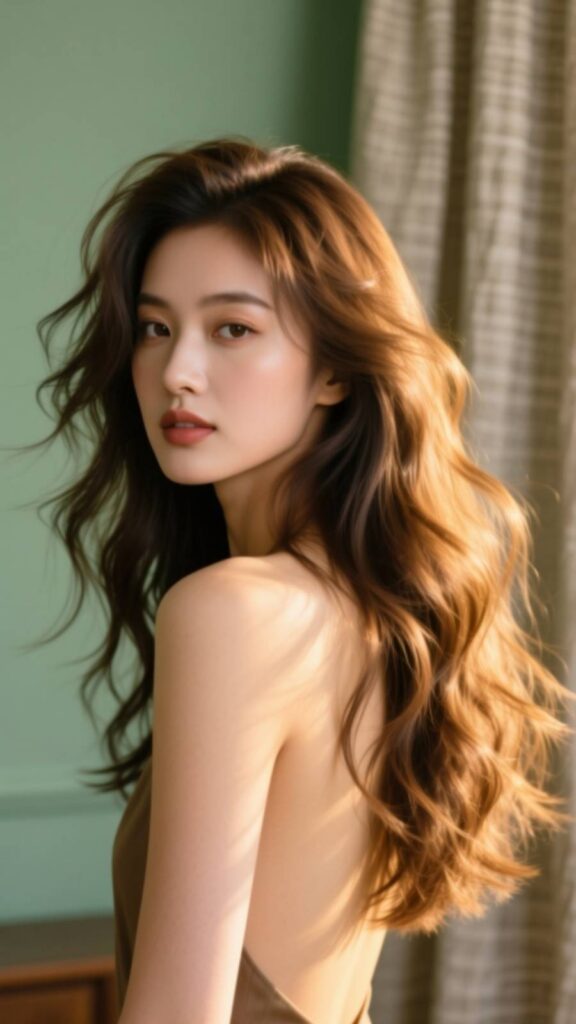 Long Shag Hairstyle