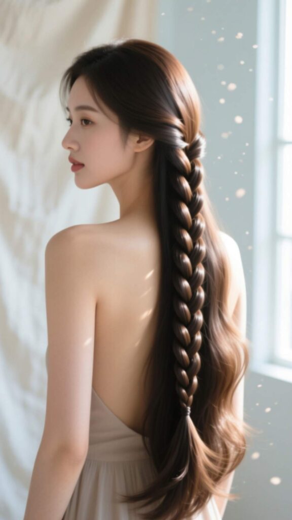 Fishtail Braid for Long Hair