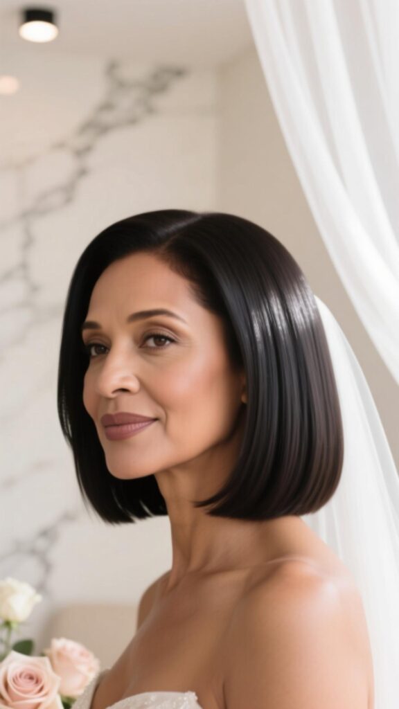 Sleek Straight Bob