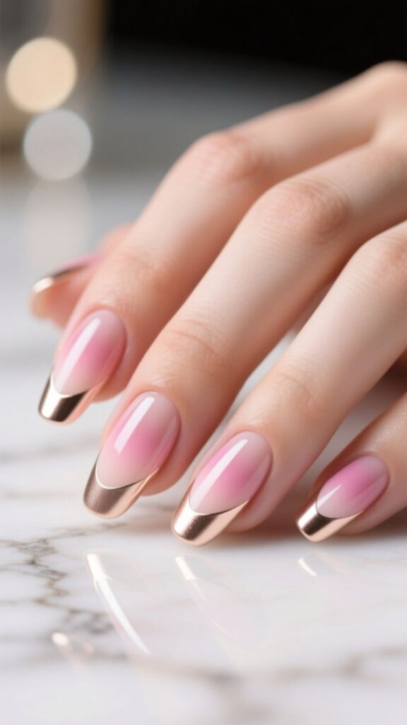 Ombre French Tips