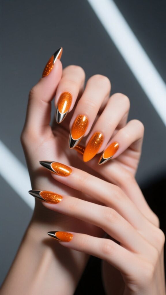 Metallic Orange Aura