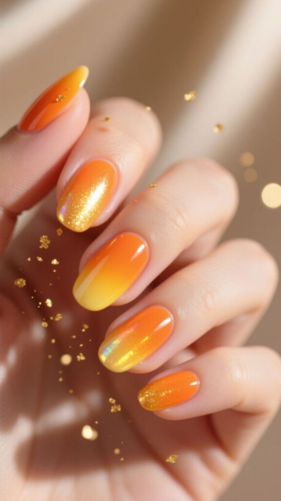 Orange and Yellow Aura Blend