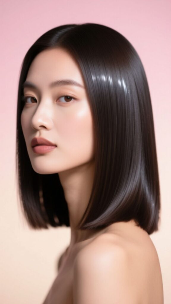 Textured Shoulder-Length Bob