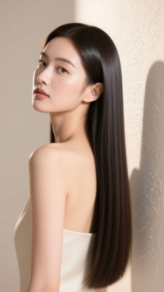 Sleek Straight Hair