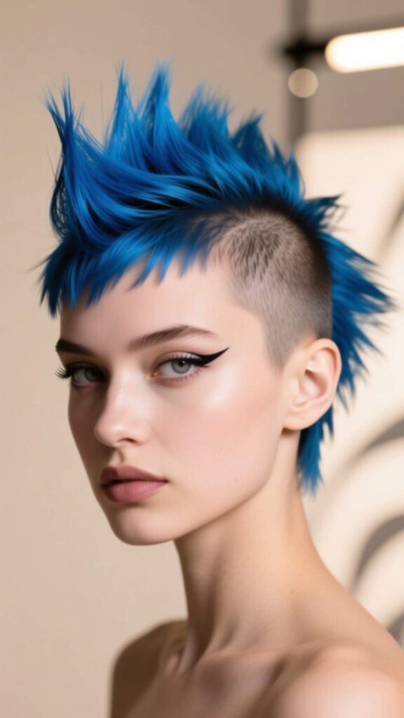 Pixie with Mohawk