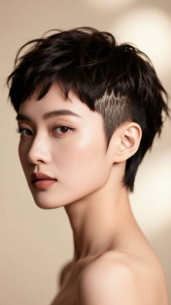 Pixie with Side Shave