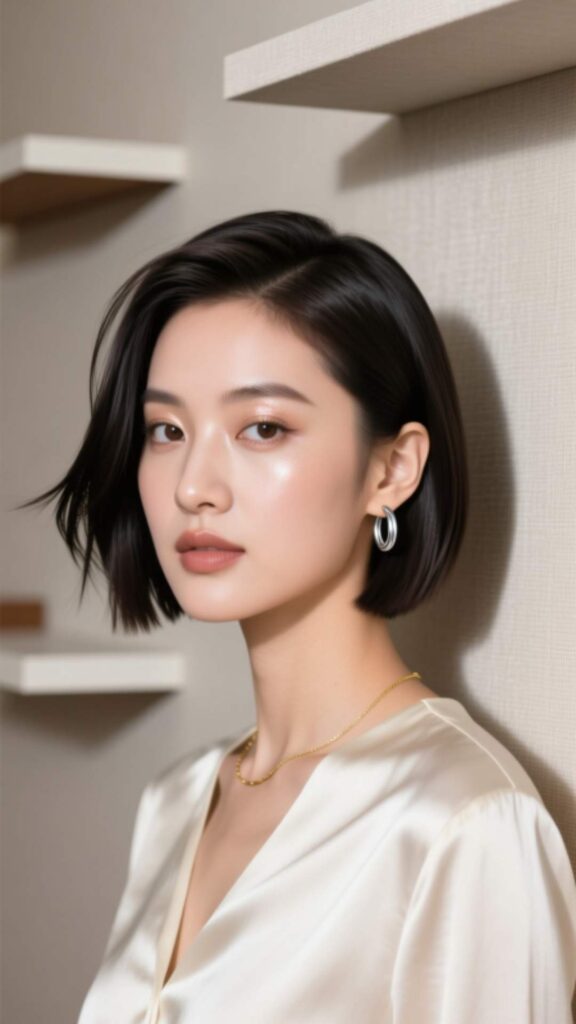 Pixie with Side Part