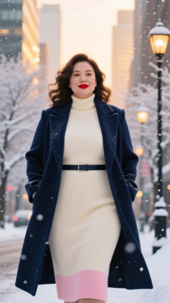 Layered Dress with Blazer