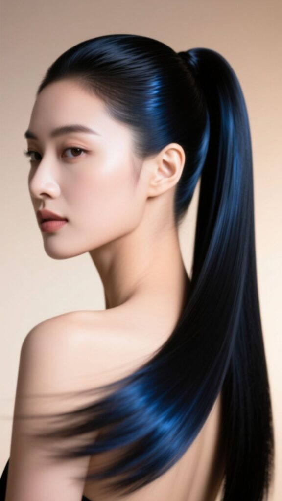 Sleek High Ponytail