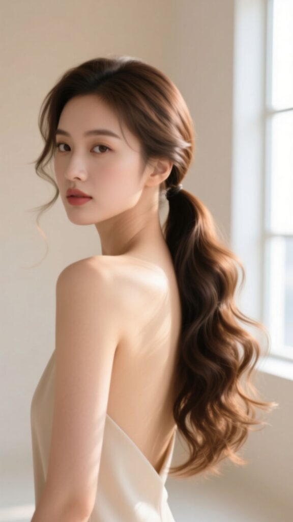 Wavy Ponytail