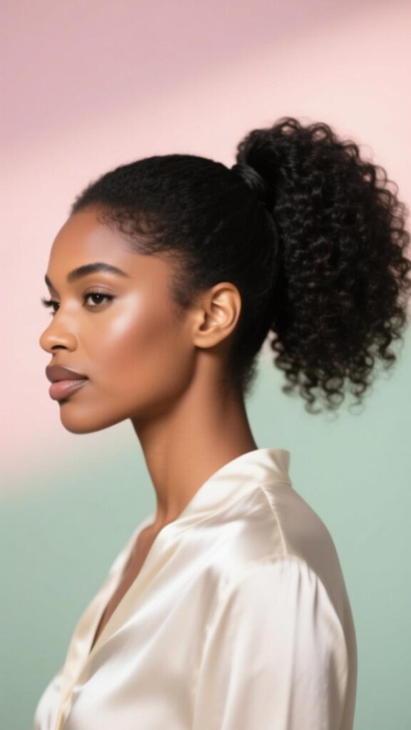 High Puff Ponytail