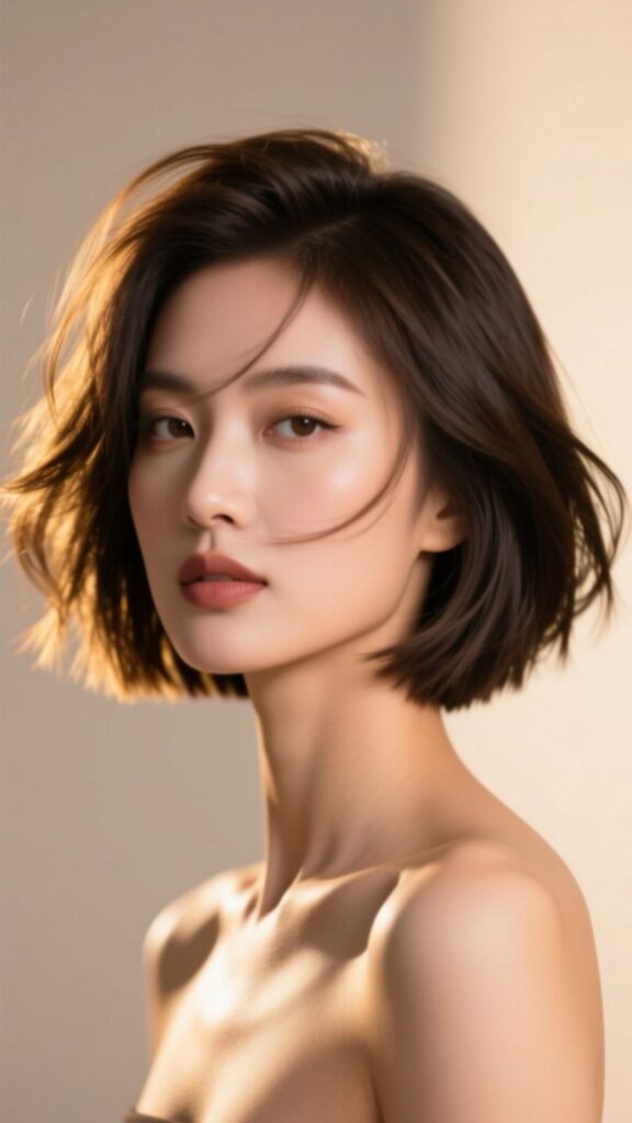 Short Choppy Hair with Layers