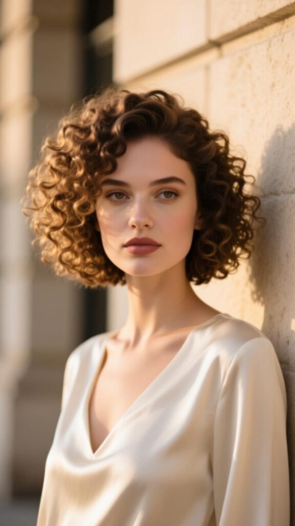 Classic Curly Bob