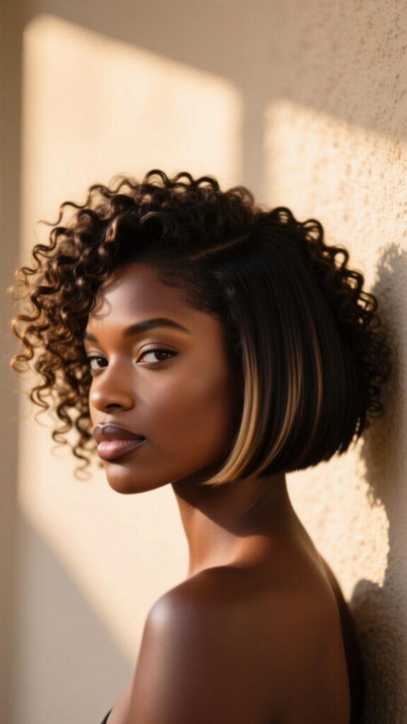 Tapered Curly Cut