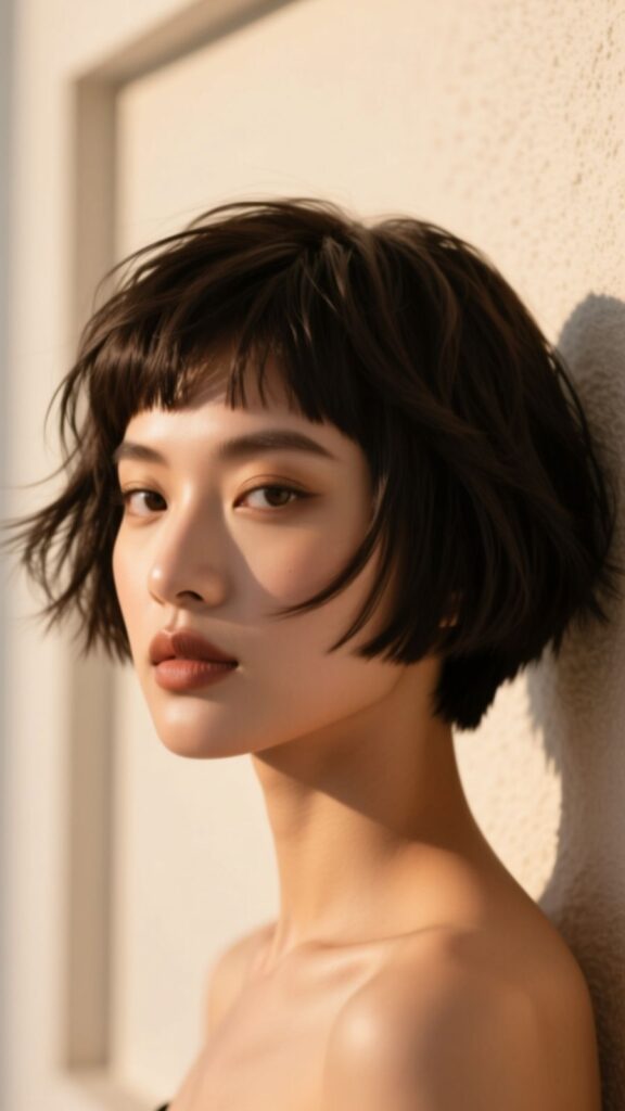 Undercut Pixie with Bangs
