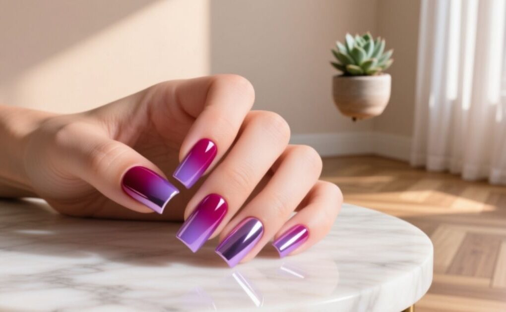 Square Acrylic Nails