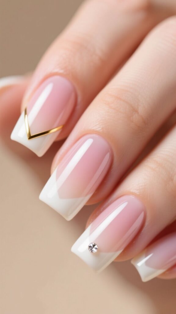 Minimalist Square Acrylic Nails