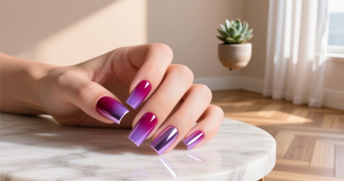 Square Acrylic Nails