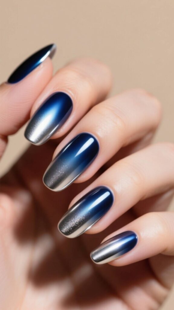 Chrome Ombre Nails