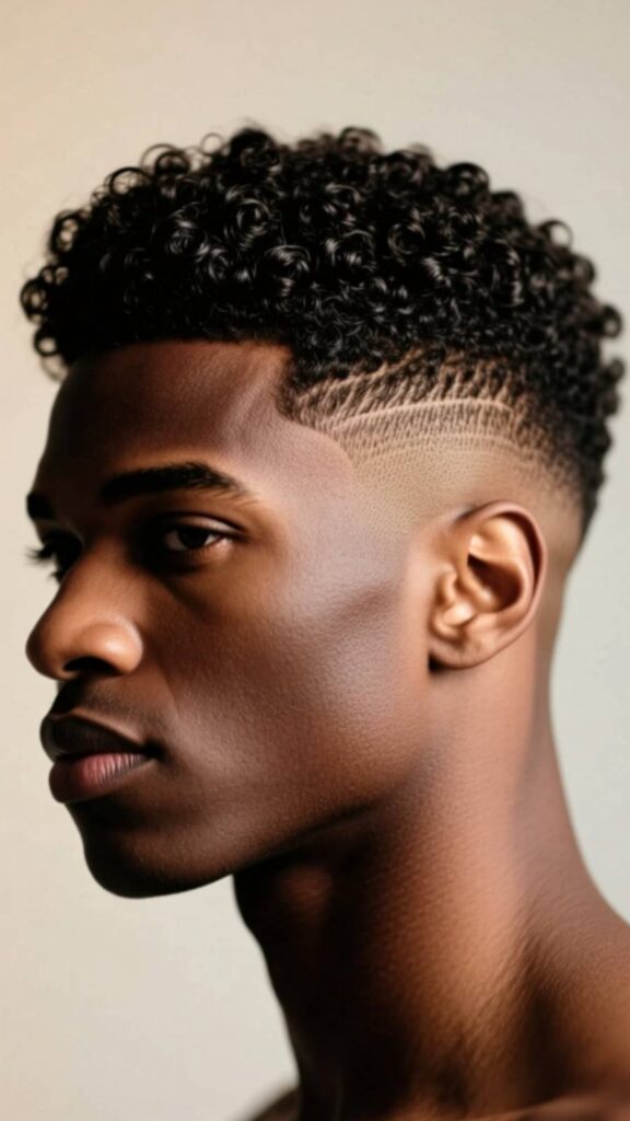 Taper Fade with Braids