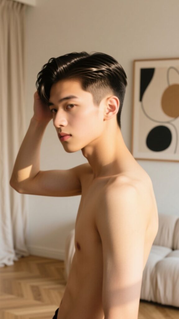 Side Part Comb Over