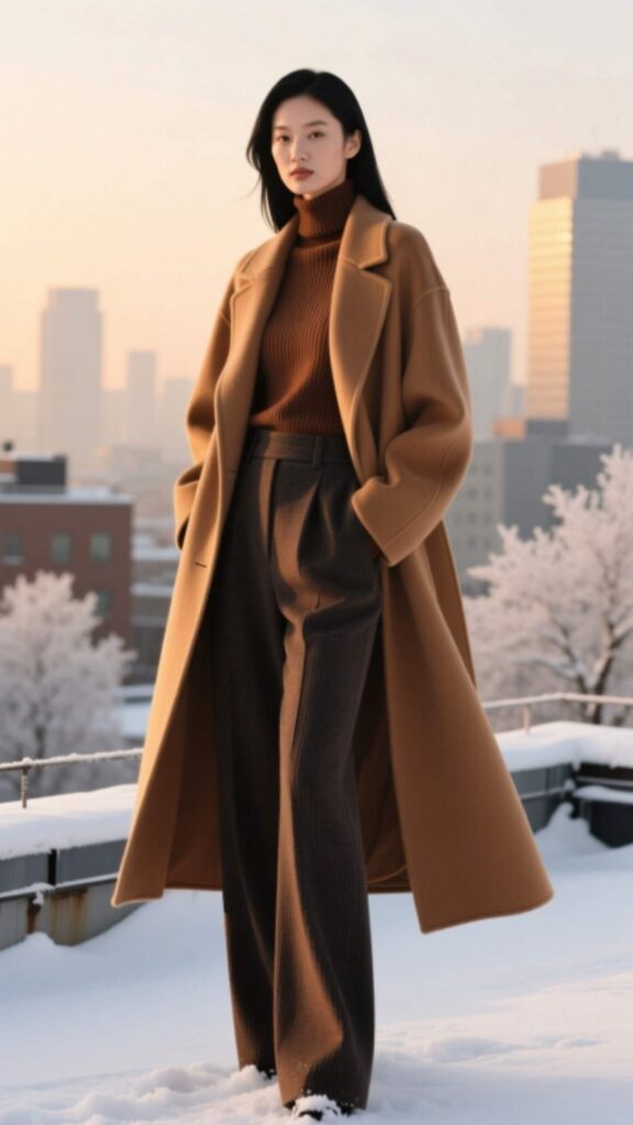 Longline Coat and Trousers