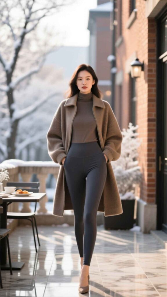  Shacket with Leggings