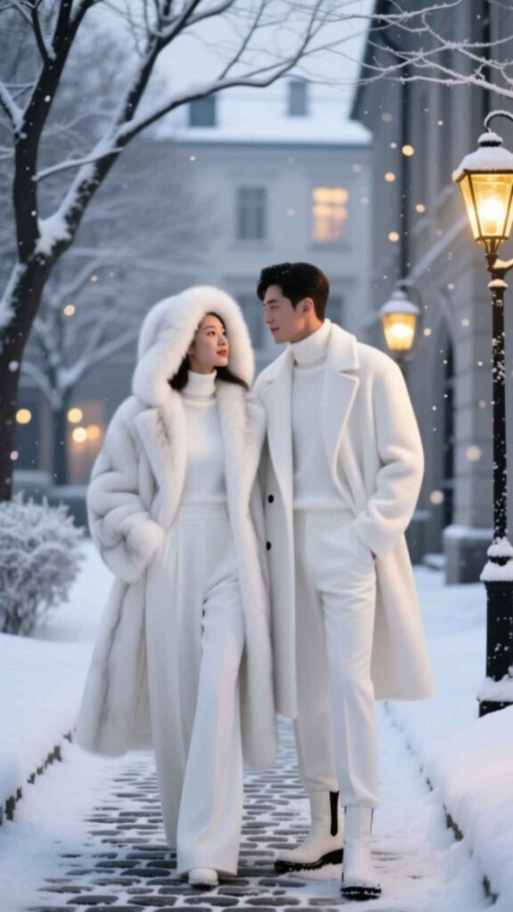  All-White Winter Outfit