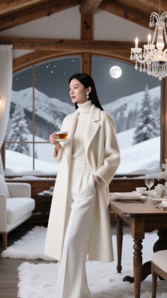 Monochrome Winter White Look