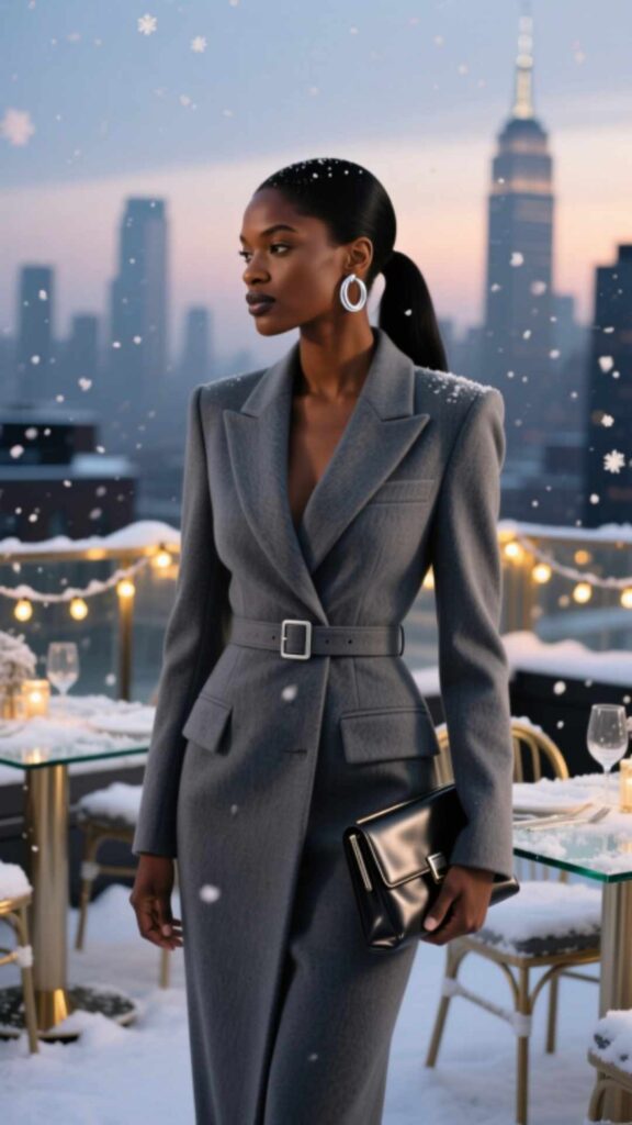 Tailored Blazer Dress