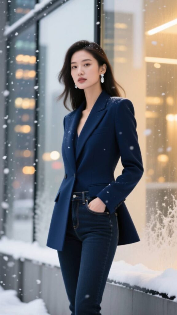 Blazer and Jeans Combo