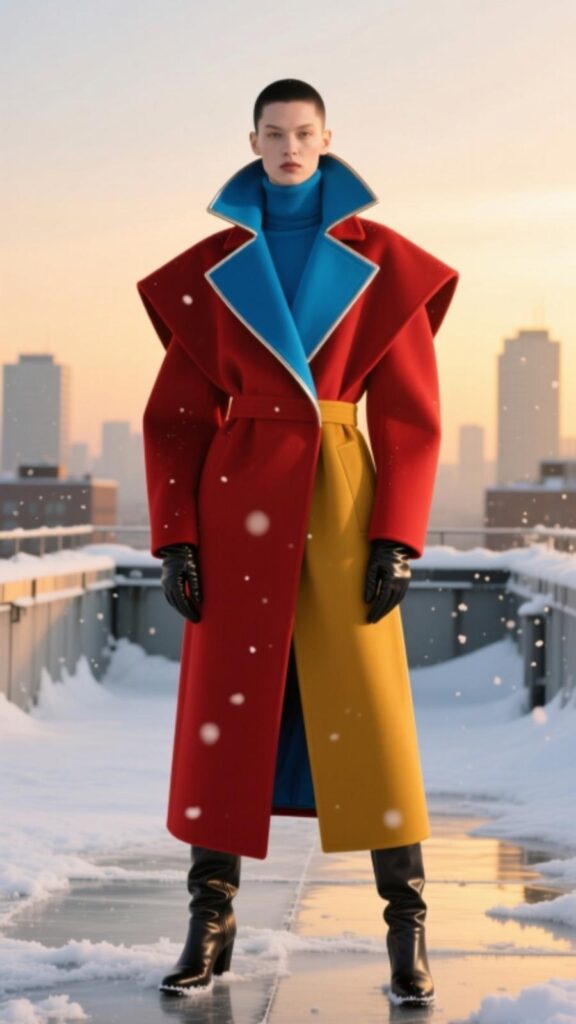 Statement Coat in Bold Colors