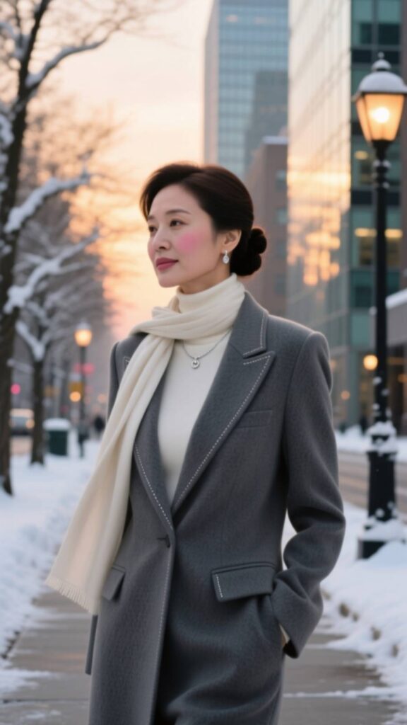 Turtleneck with Blazer