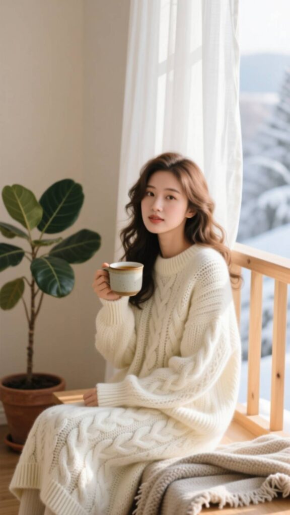 Cozy Cable Knit Sweater