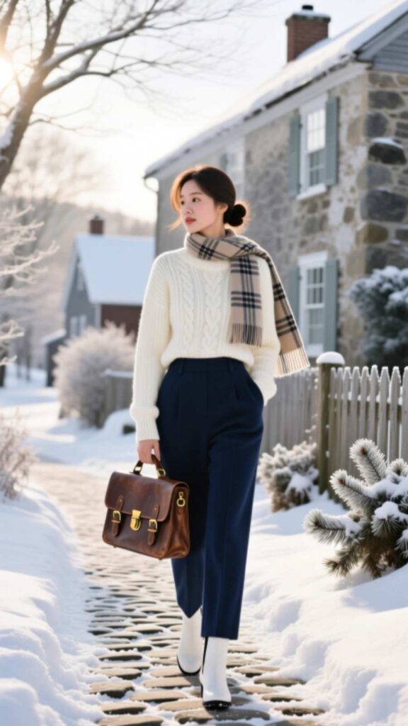 Preppy Winter Aesthetic