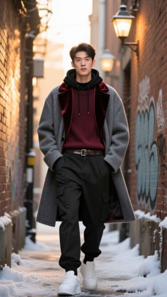 Streetwear Layered Fit