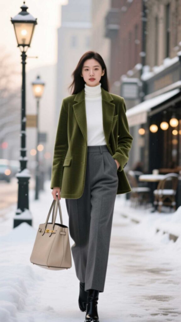 Corduroy Blazer Outfit