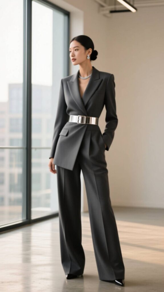 Business Suit with a Modern Twist