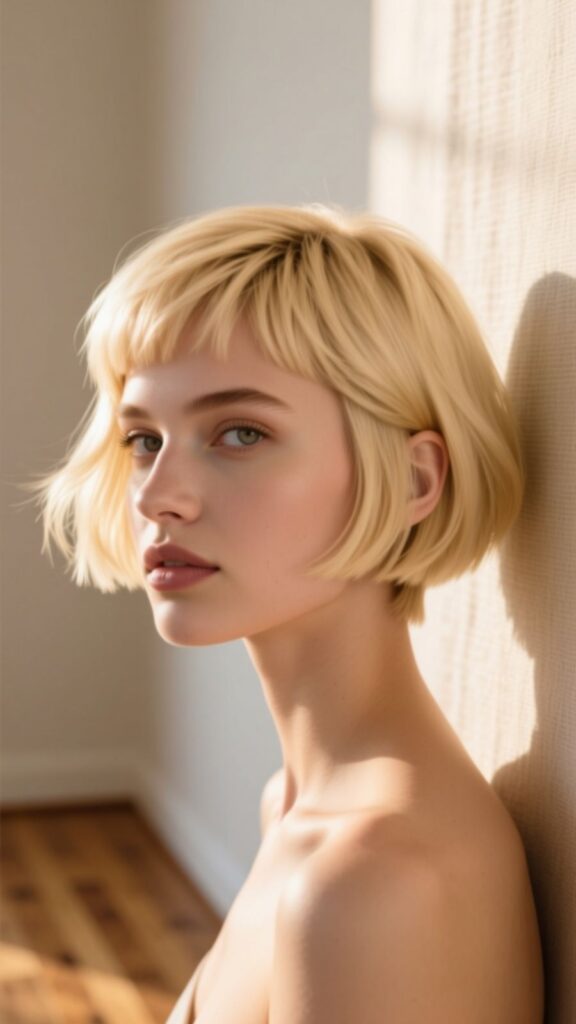 Blonde Pixie