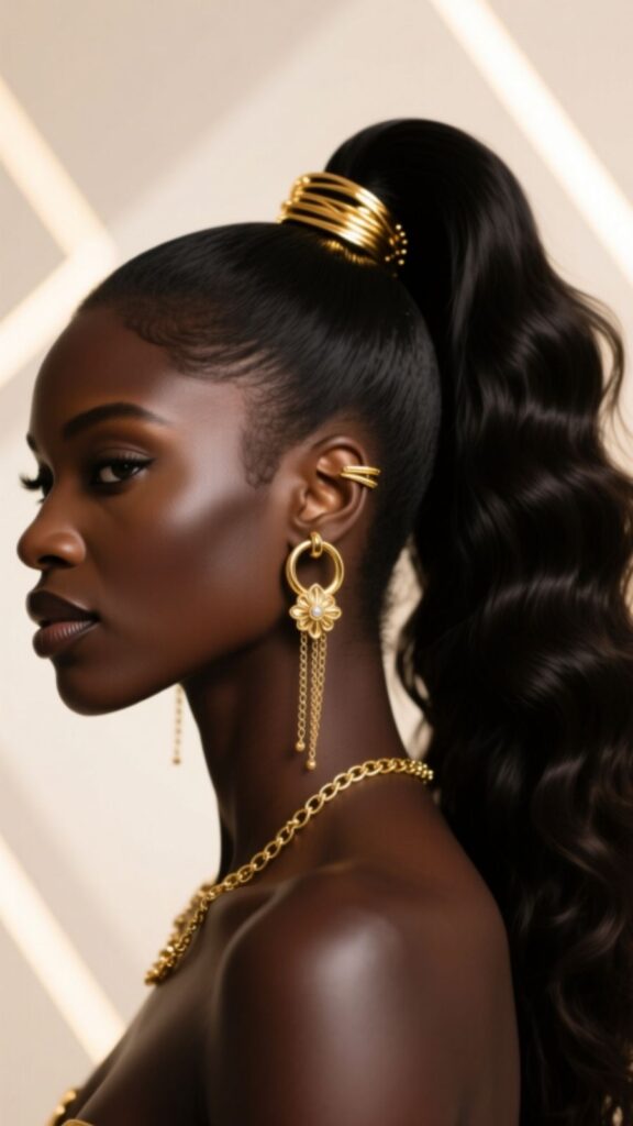 Rope Twist Ponytail