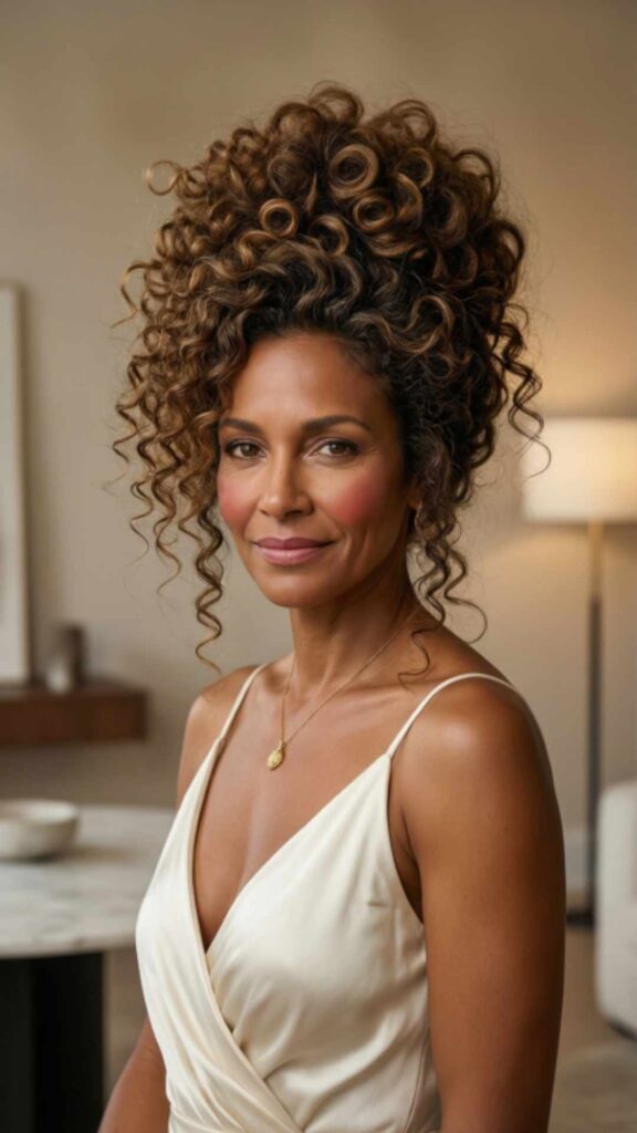 Curly Updo
