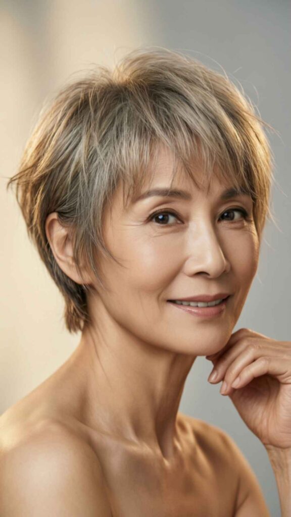 Short Pixie With Light Bangs