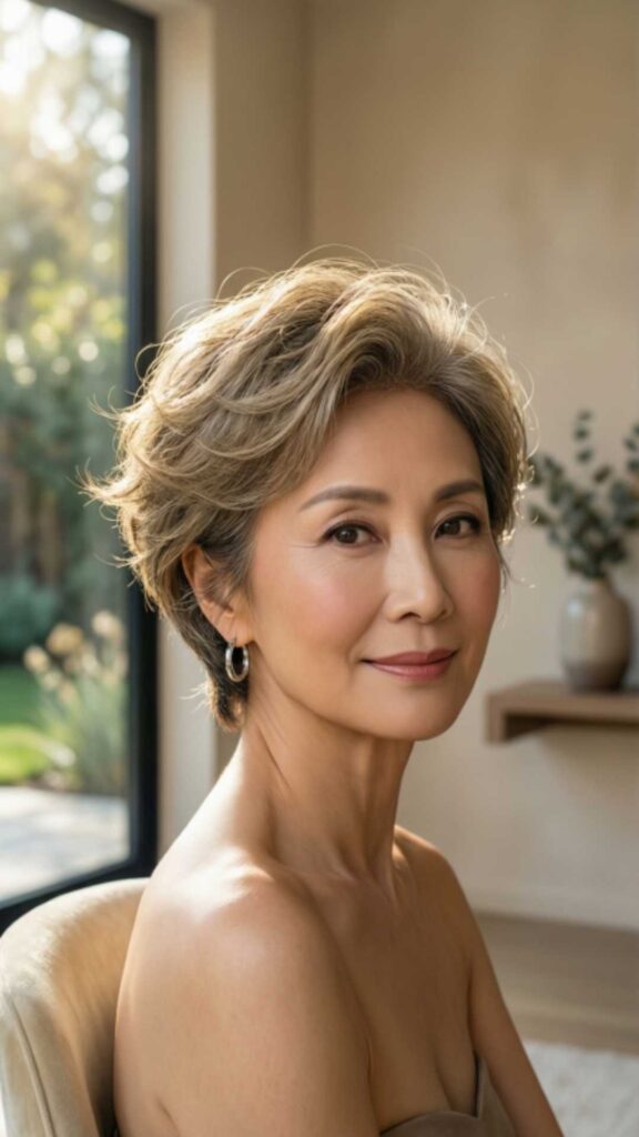 Pixie Cut With Gentle Layers